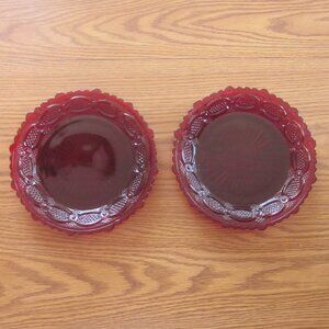 Avon 1876 Cape Cod Collection Two Dessert Plates